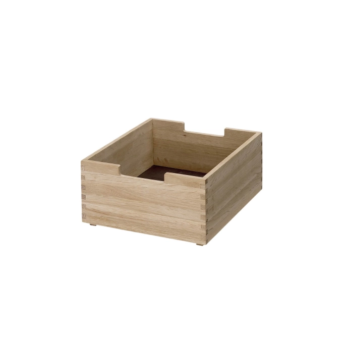 Petit rangement CUTTER basse Chêne FRITZ HANSEN