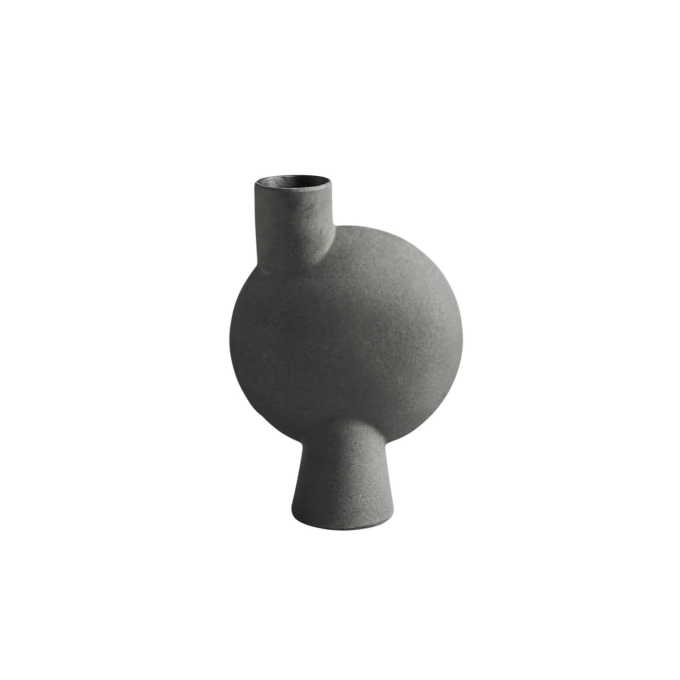 Vase SPHERE BUBL medio Gris foncé 101 COPENHAGEN