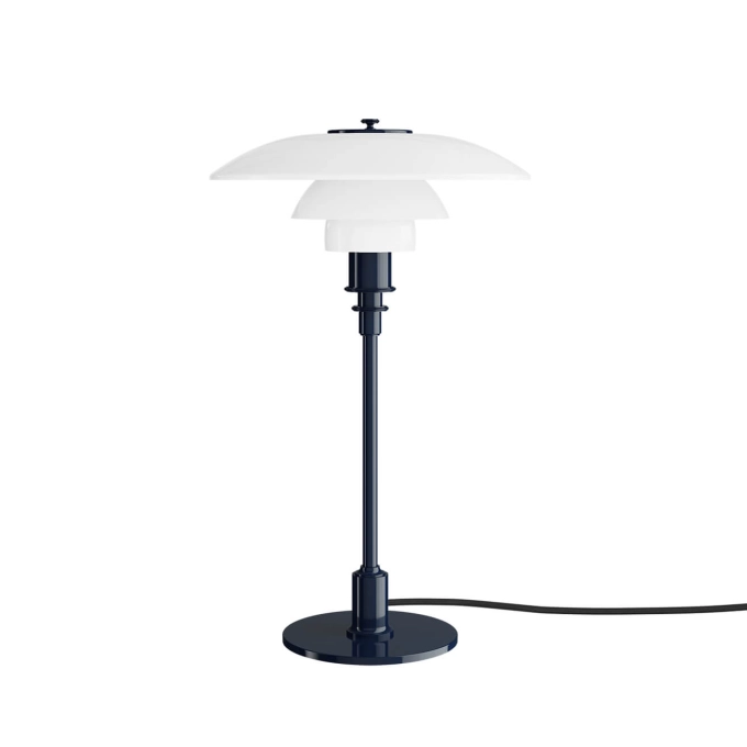 Lampe à poser PH 3/2 Bleu foncé brillant LOUIS POULSEN