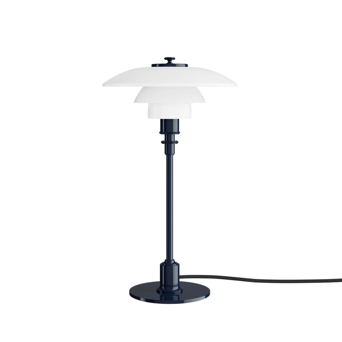 Lampe à poser PH 2/1 Bleu foncé brillant LOUIS POULSEN