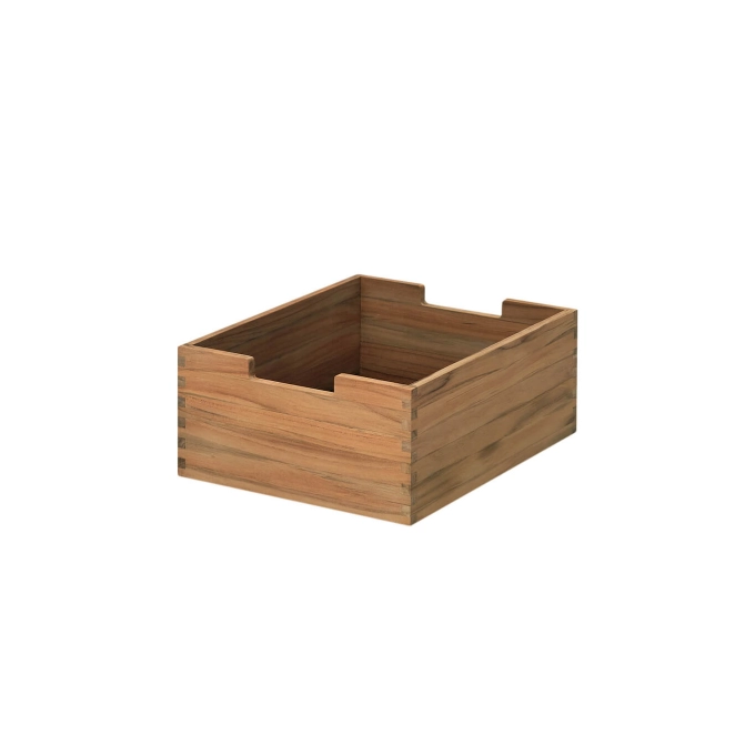 Petit rangement CUTTER basse Teck FRITZ HANSEN