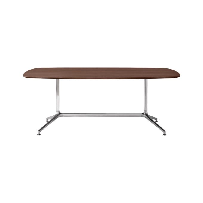 Table entreprise SWIVEL TABLE 436 Small Chêne foncé VIPP
