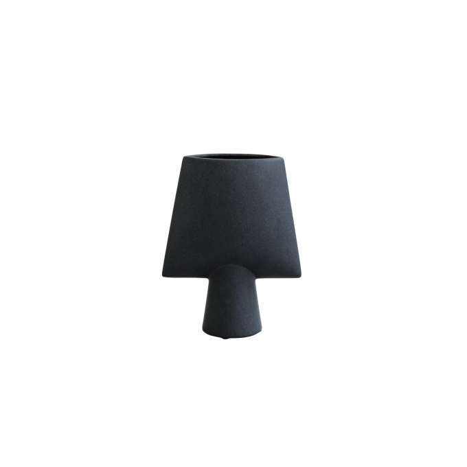 Vase SPHERE SQUARE mini Noir 101 COPENHAGEN