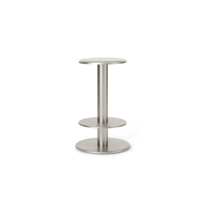 Tabouret haut COUPE H 66 Acier inoxydable NEW WORKS