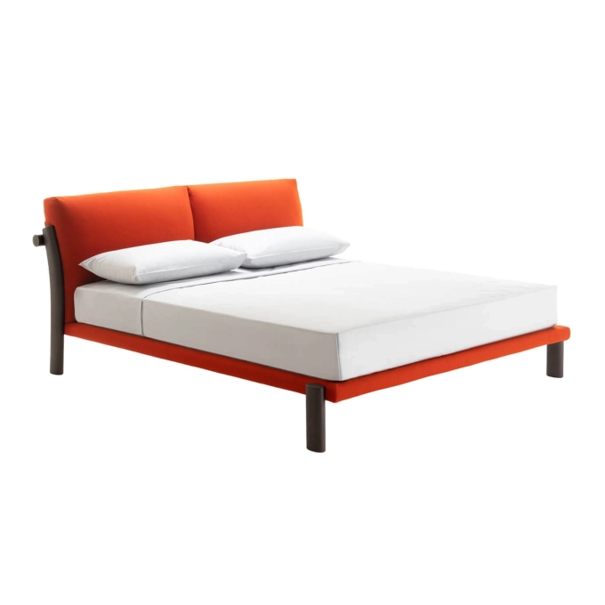 Lit NAGORI 185 x 225 Moka/ Terso 32926 ZANOTTA