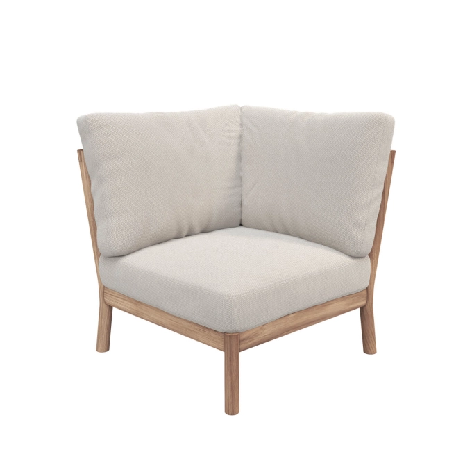 Canapé extérieur TRADITION module d'angle Sable clair FRITZ HANSEN