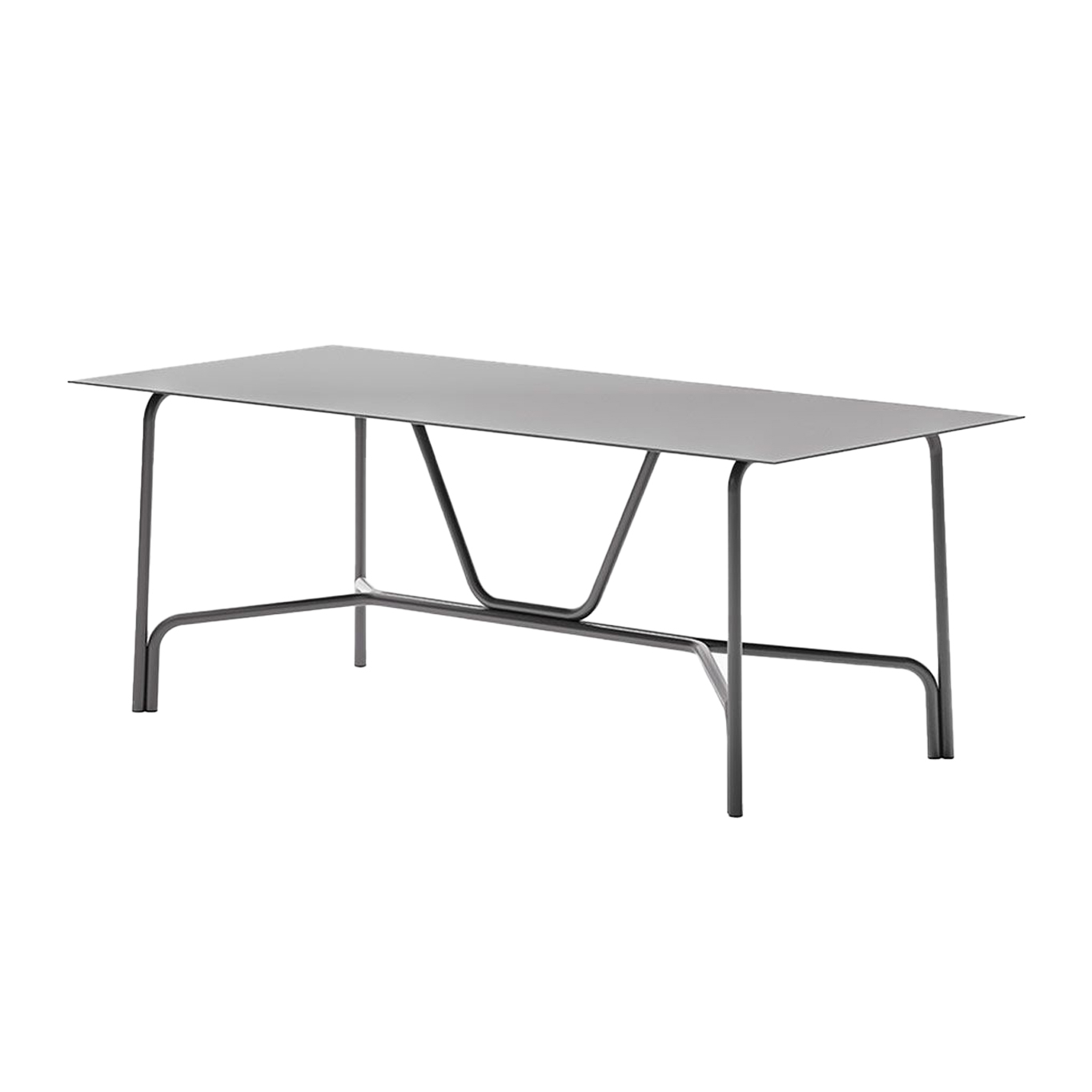 Table extérieure SALO L 203 Graphite UNOPIÙ