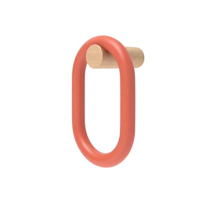 Patère Design FERNAND Verticale Corail Epicé HARTO