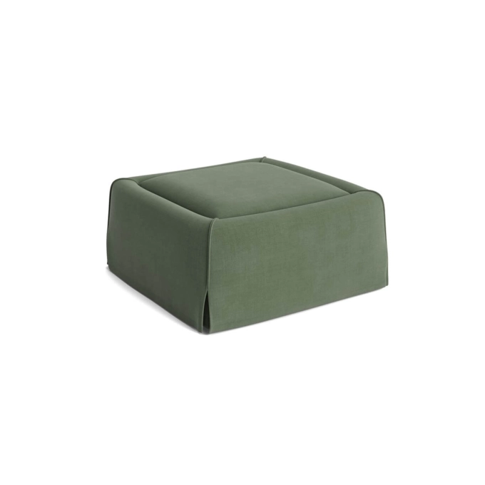 Pouf MIMI 85 x 85 Linara 100 Vert Foncé HAY