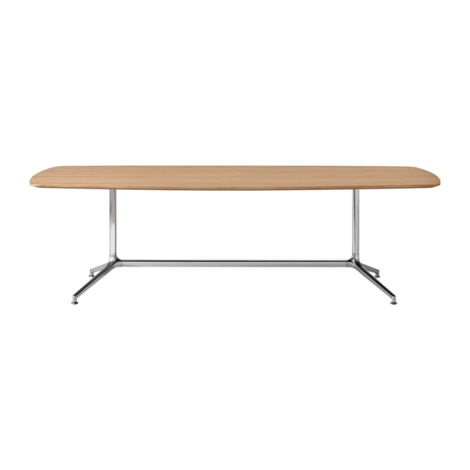 Table entreprise SWIVEL TABLE 437 Medium Chêne clair VIPP