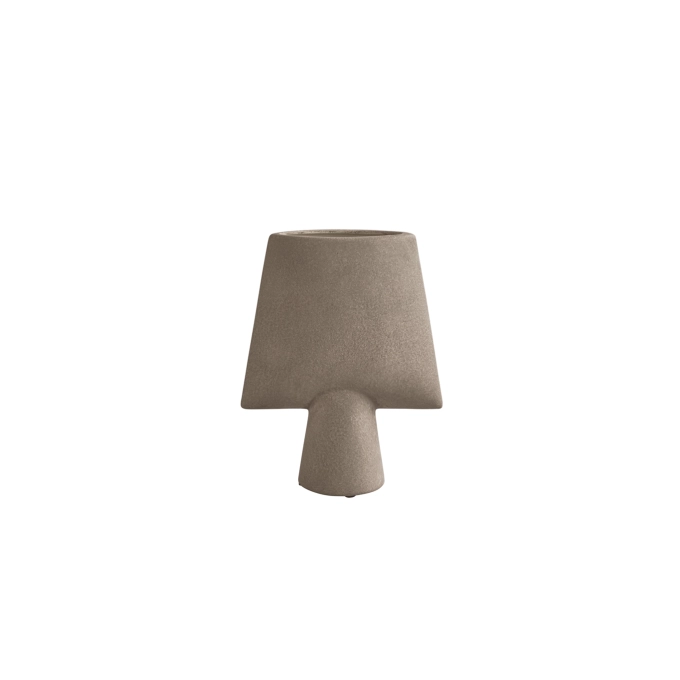 Vase SPHERE SQUARE mini Taupe 101 COPENHAGEN