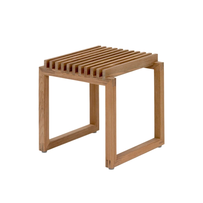 Tabouret CUTTER Teck FRITZ HANSEN