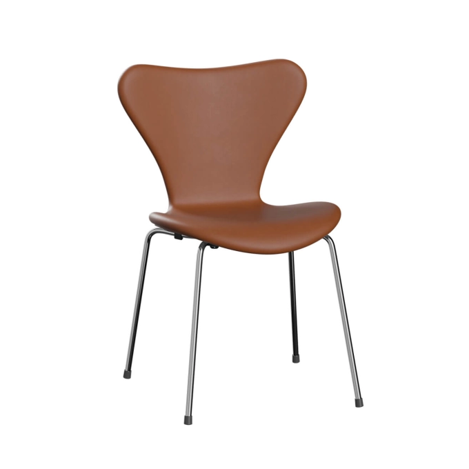 Chaise SERIE 7 Cuir Essential Walnut FRITZ HANSEN