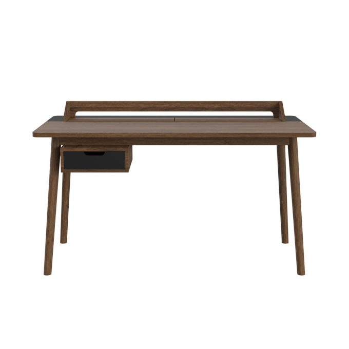 Bureau HONORÉ Chêne teinté/ Noir HARTO