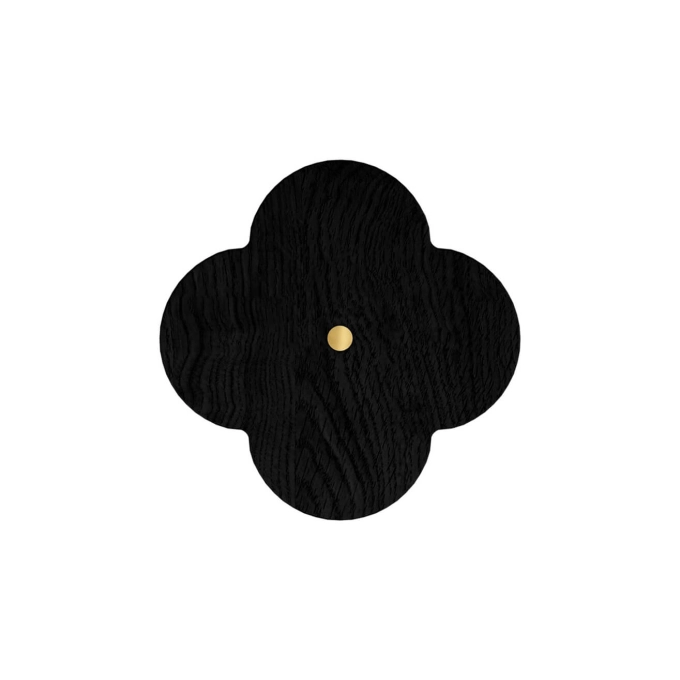 Patère Design ANDRÉE L Frêne Noir HARTO