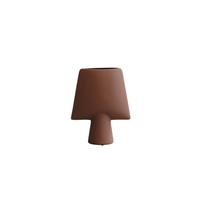 Vase SPHERE SQUARE mini Amande 101 COPENHAGEN