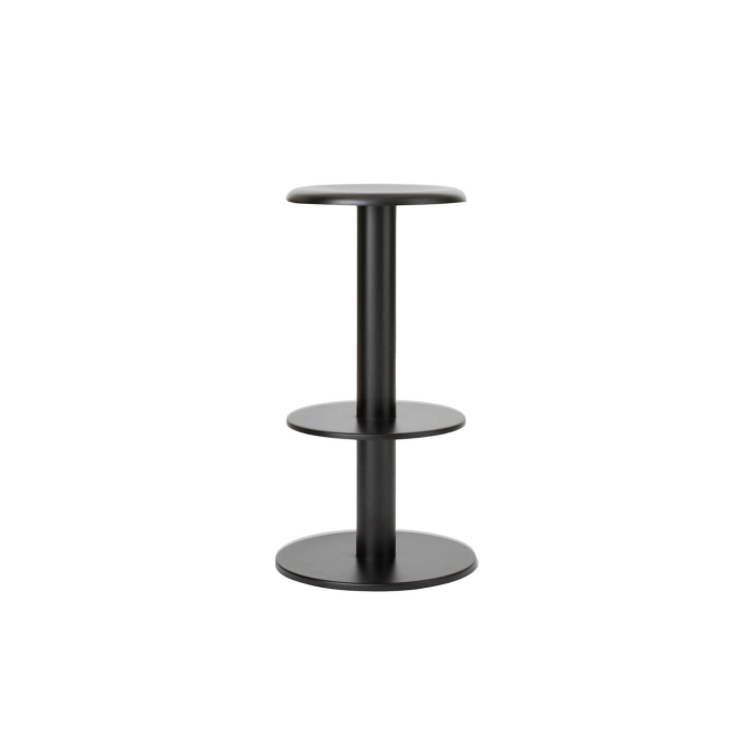 Tabouret haut COUPE H 76 Noir NEW WORKS