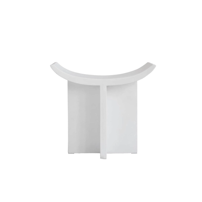 Tabouret BRUTUS béton fibré Blanc os 101 COPENHAGEN