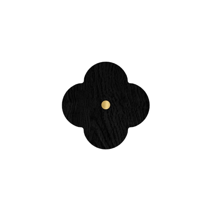 Patère Design ANDRÉE S Frêne Noir HARTO