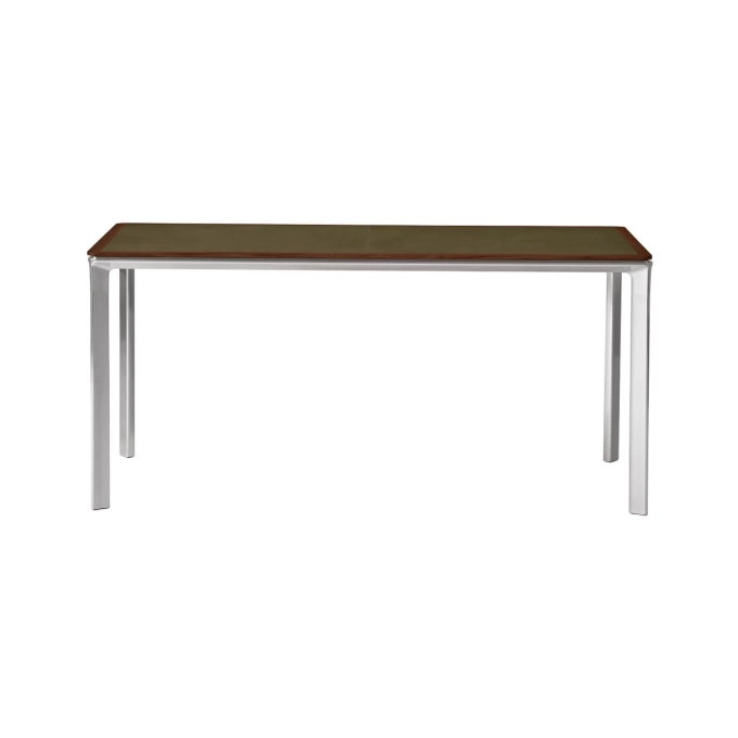 Bureau WORK DESK 432 Chêne foncé / Cuir Bosco VIPP