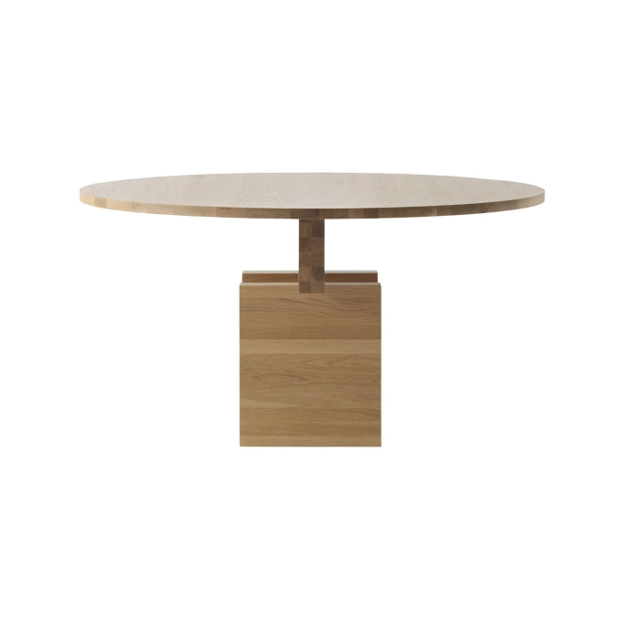 Table PLANE Ø 120 Chêne RESIDENT