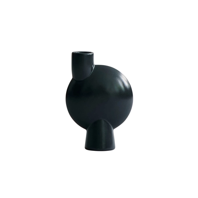 Vase SPHERE BUBL medio Vert foncé 101 COPENHAGEN