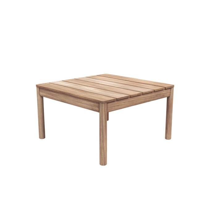 Table basse extérieure TRADITION 70x70 H40 Teck FRITZ HANSEN