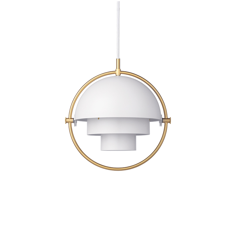 Suspension MULTI-LITE Small Laiton/ blanc GUBI