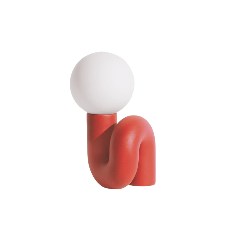 Lampe à poser NEOTENIC H26 Vermillon PETITE FRITURE