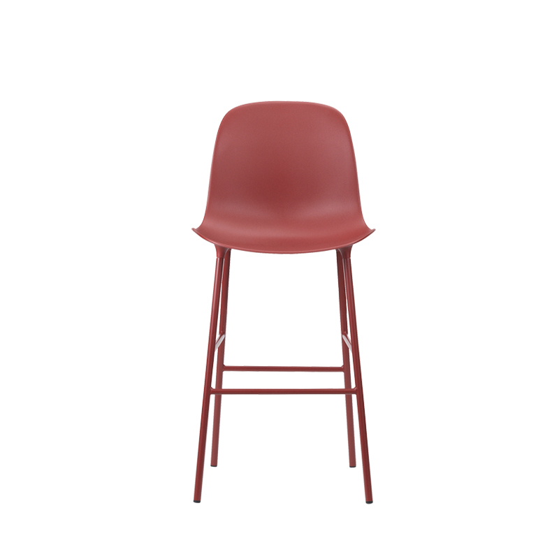 Tabouret haut FORM BAR CHAIR Rouge Normann Copenhagen