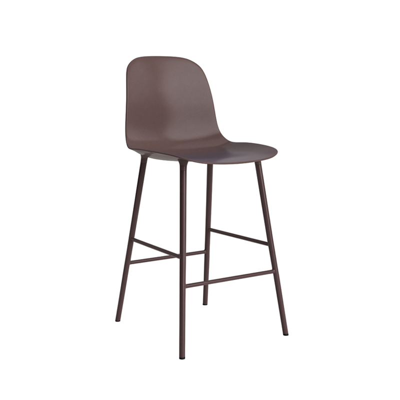 Tabouret haut FORM BAR CHAIR Marron Normann Copenhagen