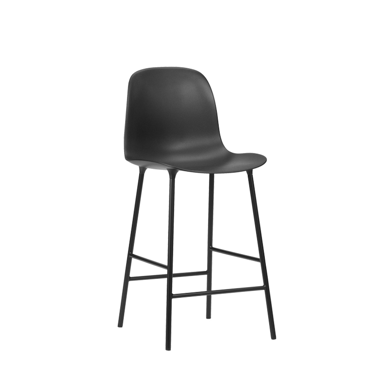 Tabouret haut FORM BAR CHAIR Noir Normann Copenhagen