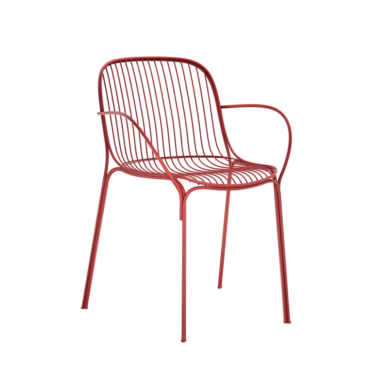 Chaise extérieur Chaise HIRAY avec accoudoirs Rouille KARTELL