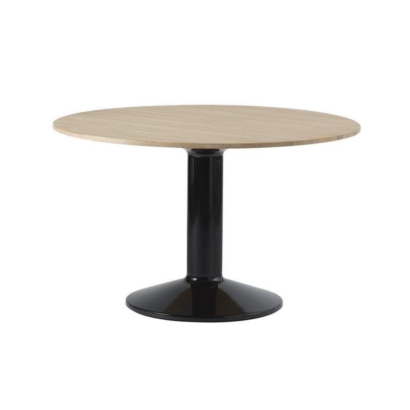 Table MIDST Ø 120 Chêne/ noir MUUTO