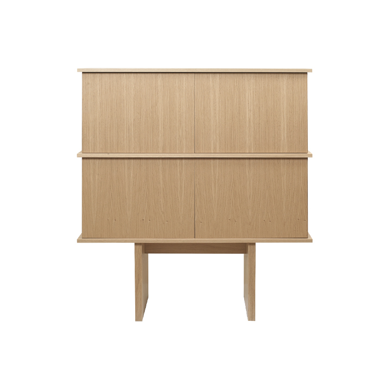 Meuble de rangement Buffet STILT DOUBLE Chêne naturel FERM LIVING