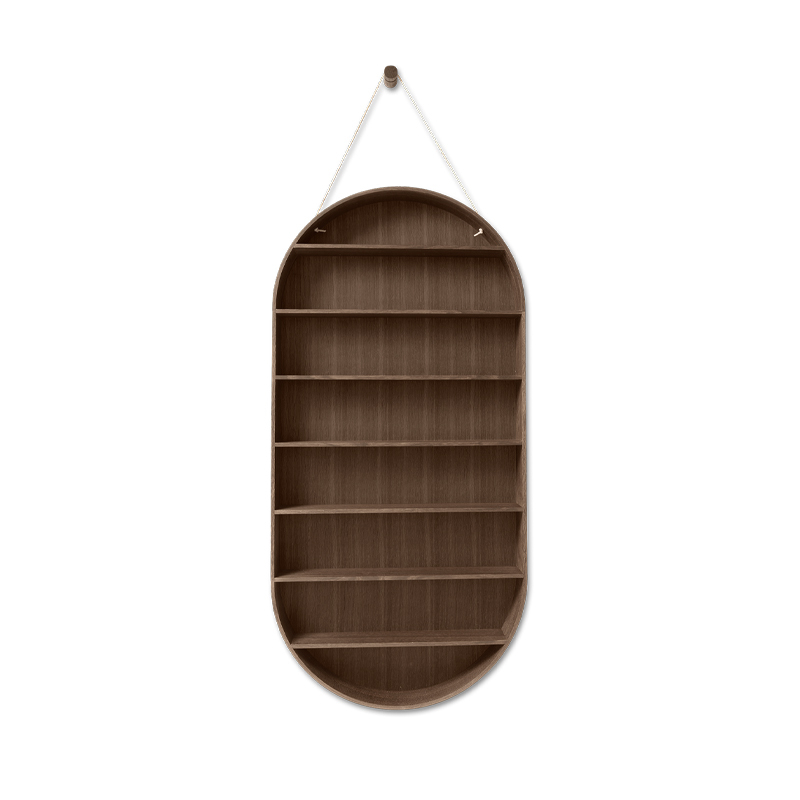 Etagère OVAL DORM Chêne teinté fumé FERM LIVING