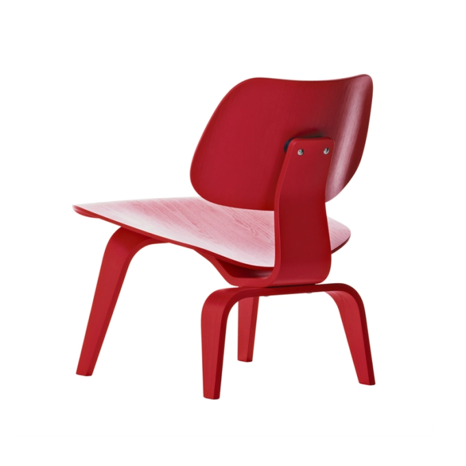 Fauteuil LCW Frêne rouge VITRA